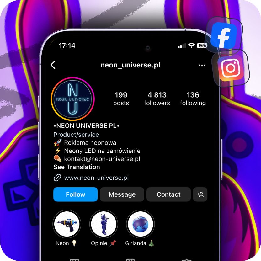 Кейс NEON UNIVERSE